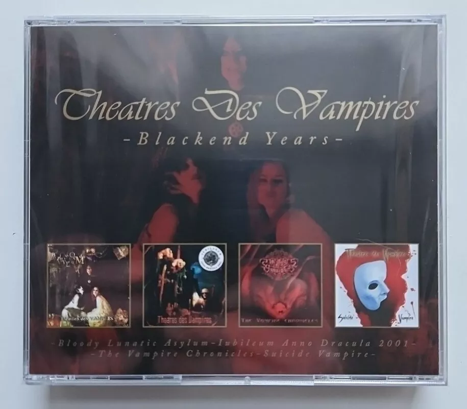 Theatres Des Vampires - Blackened Years, 4CD Box Set