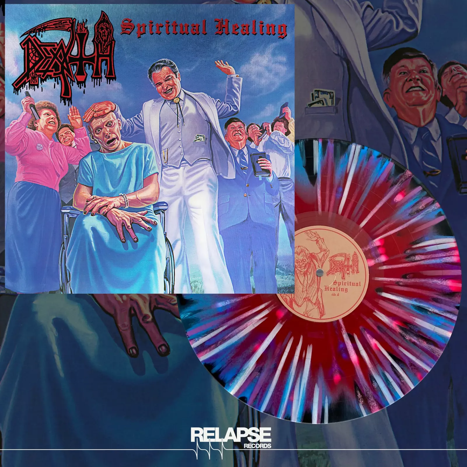 Death - Spiritual Healing, Red Vinyl LP