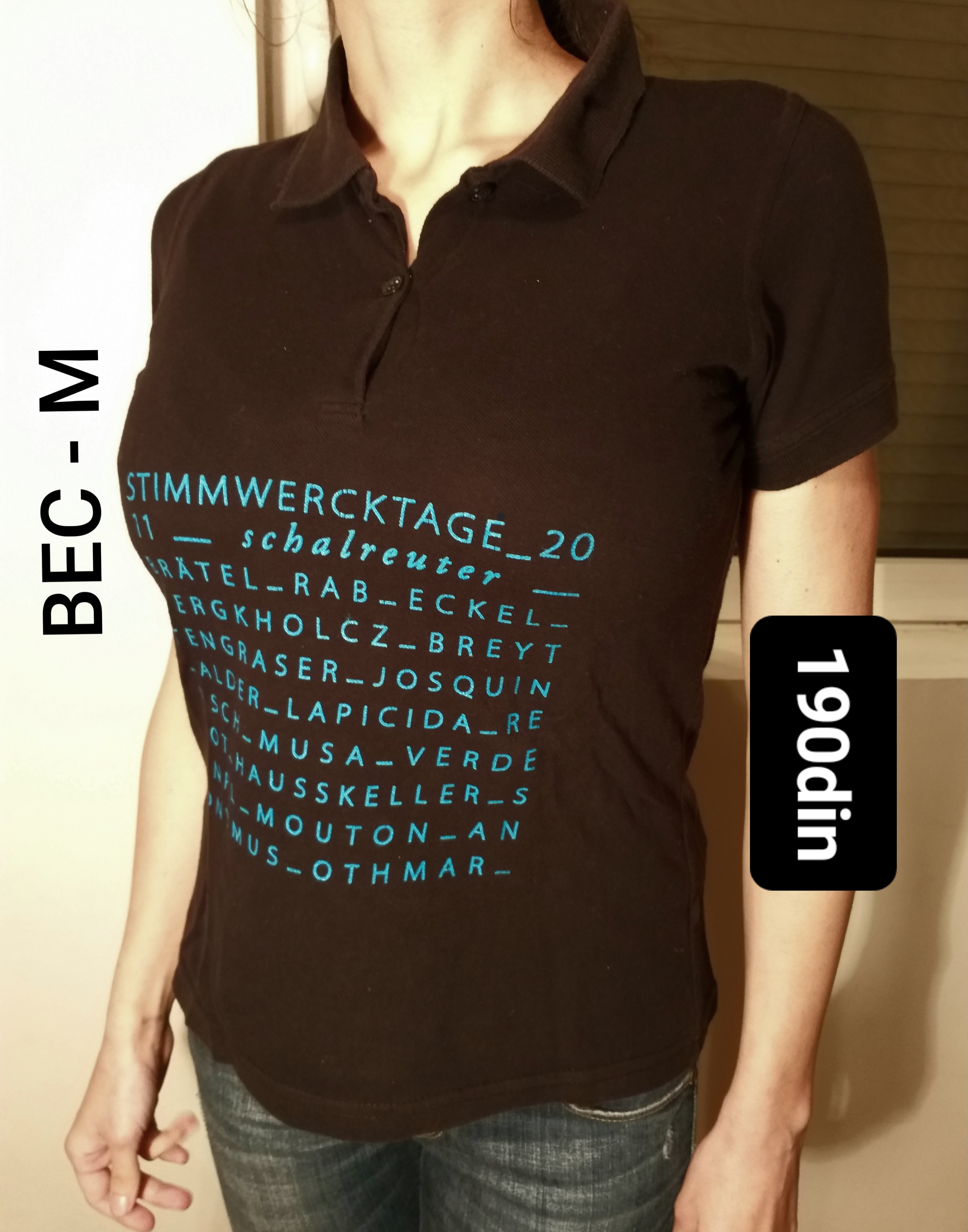 BEC ženska polo majica crna M/38 - Kupindo.com (76099997)