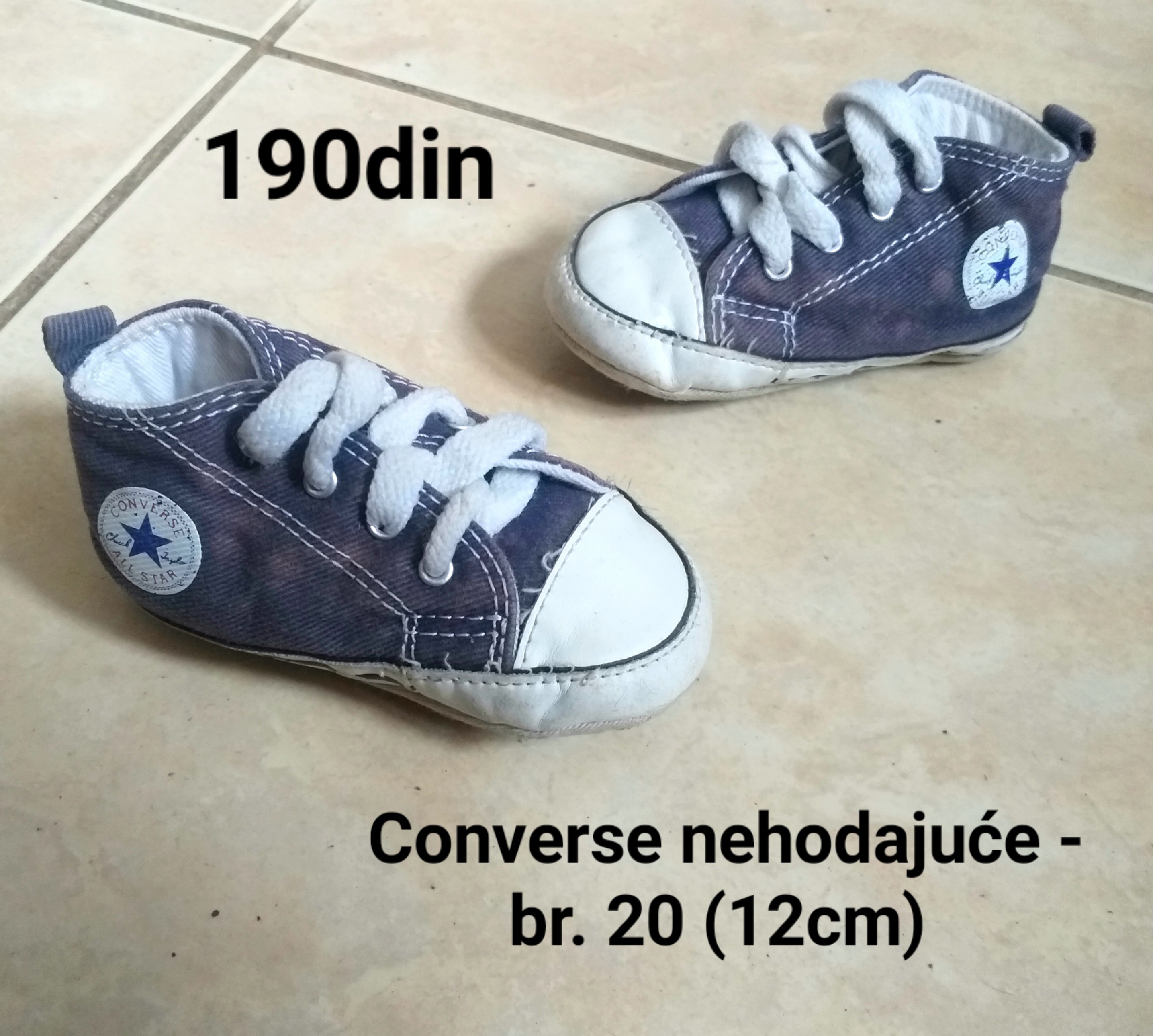 Converse starke nehodajuće patike za bebe plave br. 20 - Kupindo.com  (75120081)
